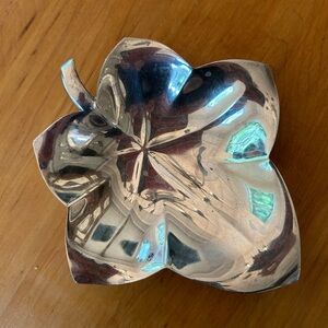 Tiffany & Co. Sterling Silver Leaf-Shaped tray